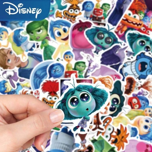 New! 50 Pack Inside Out Disney Vinyl Stickers - Picture 2 of 4